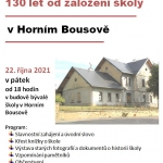 H.Bousov - 130let školy